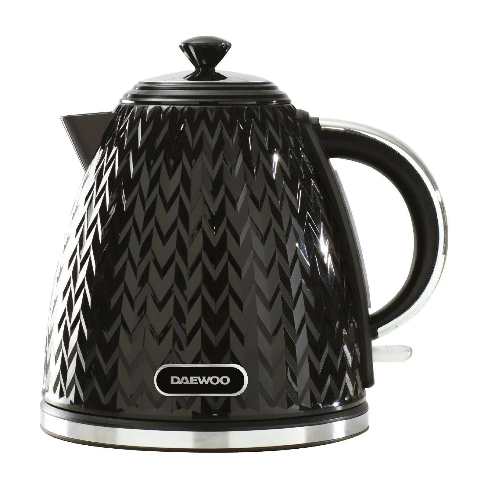Daewoo Argyle 1.7L Electric Jug Kettle 3KW Fast Boil 360° Cordless Black