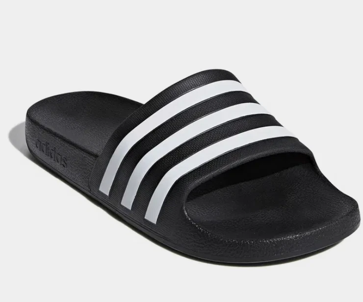 Adidas Adilette Junior Sliders Ragazzi Adidas Sandali Estivi Scarpe da Piscina Nero