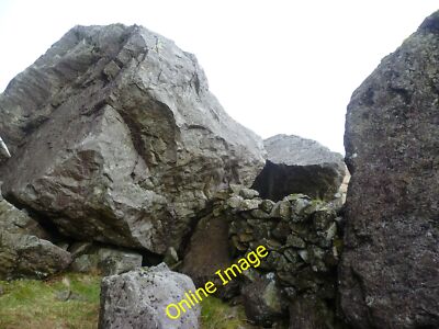 Foto 12x8 Wand unter Rabenfelsen Seathwaite\/NY2312 Die Wand nutzt 2012