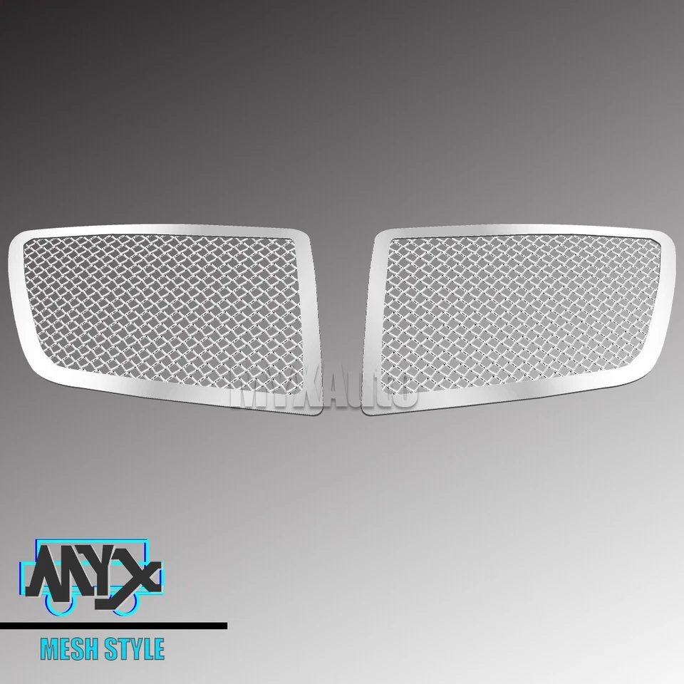 Fits 2008- 2009 Pontiac G8 Stainless Steel Wire Mesh Grille Front Grill Combo Foto 2 de 4