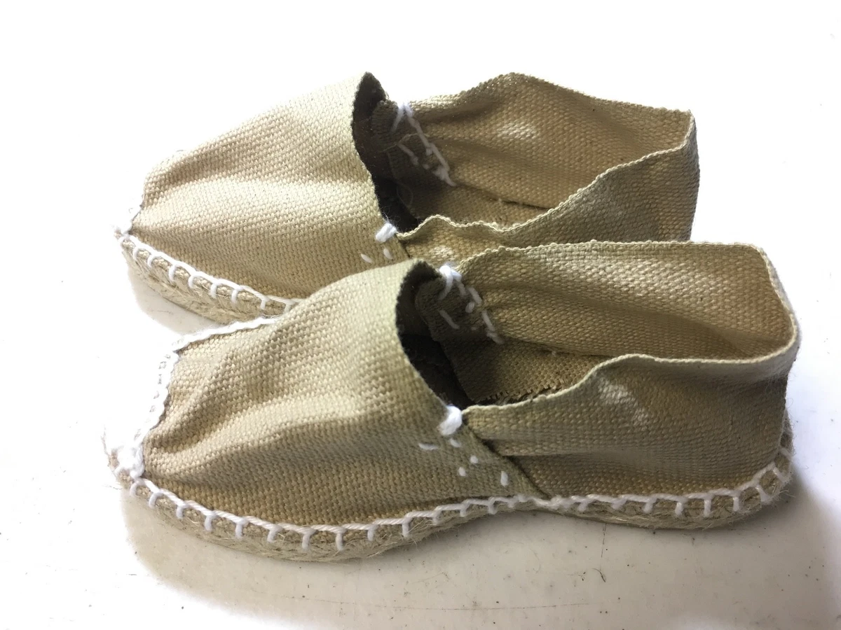 Casa Hernanz Madrid artisanal Alpargatas Canvas Shoes Youth 6.5
