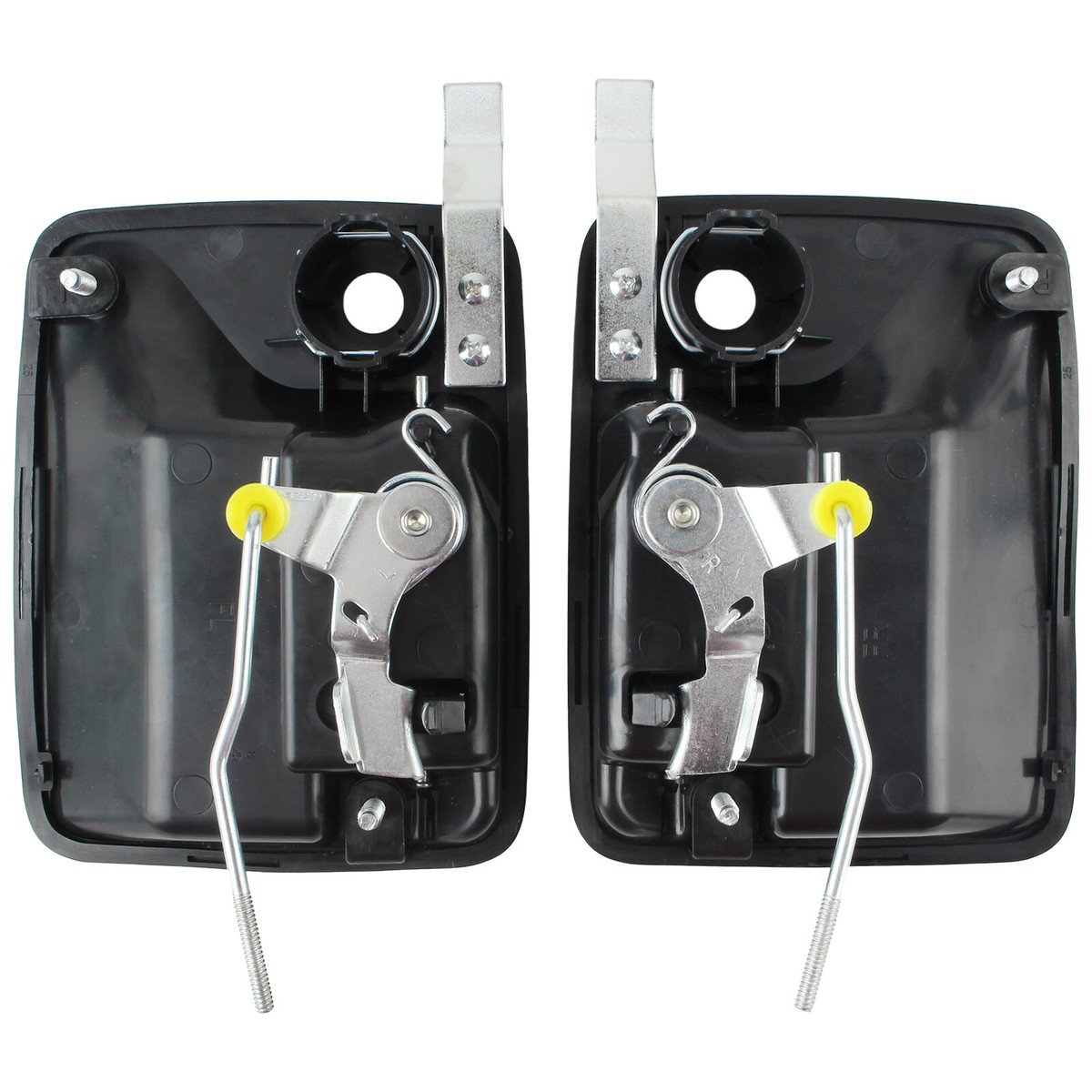 2Pcs Black Front Door Handle Set For Ford F-250 & F-350 Super Duty (1999-2016) – Driver & Passenger Side