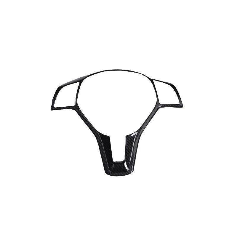 For Mercedes-Benz GLK 2013-2015 Carbon Fiber Steering Wheel Moulding Cover Trim - Image 2 of 4