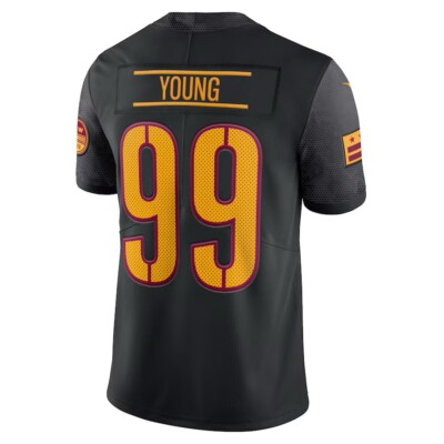 Nike Washington Commanders Jersey Men's Sm #99 Chase Young Black