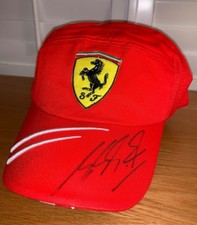 Michael Schumacher (Ferrari) signed Red Ferrari Official Cap + COA & Photo Proof