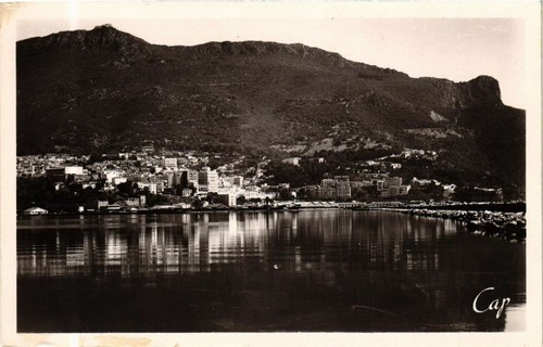 Vieille Carte Postale D'Algérie – Vue Générale De Bougie – Timbre Et Tampon D'époque