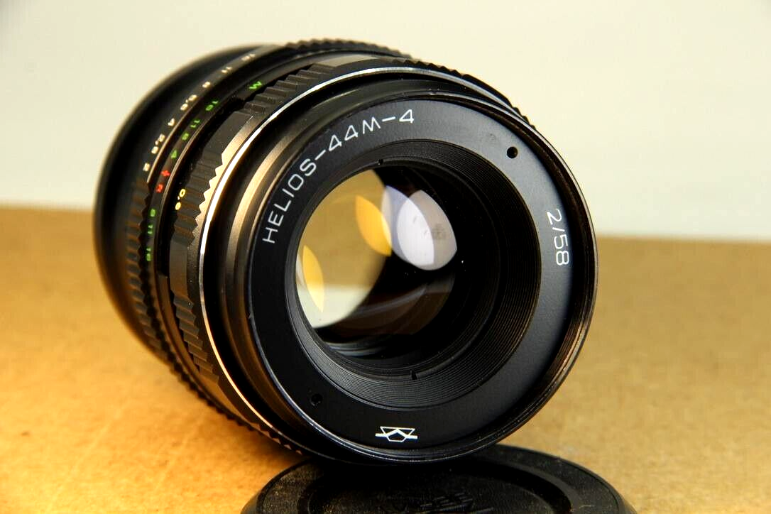 79　いしかわさん　Helios　ヘリオス44　アダプター付 Helios 44M-4 Petzval Modified Soviet lens mount M42 Sony E Nex