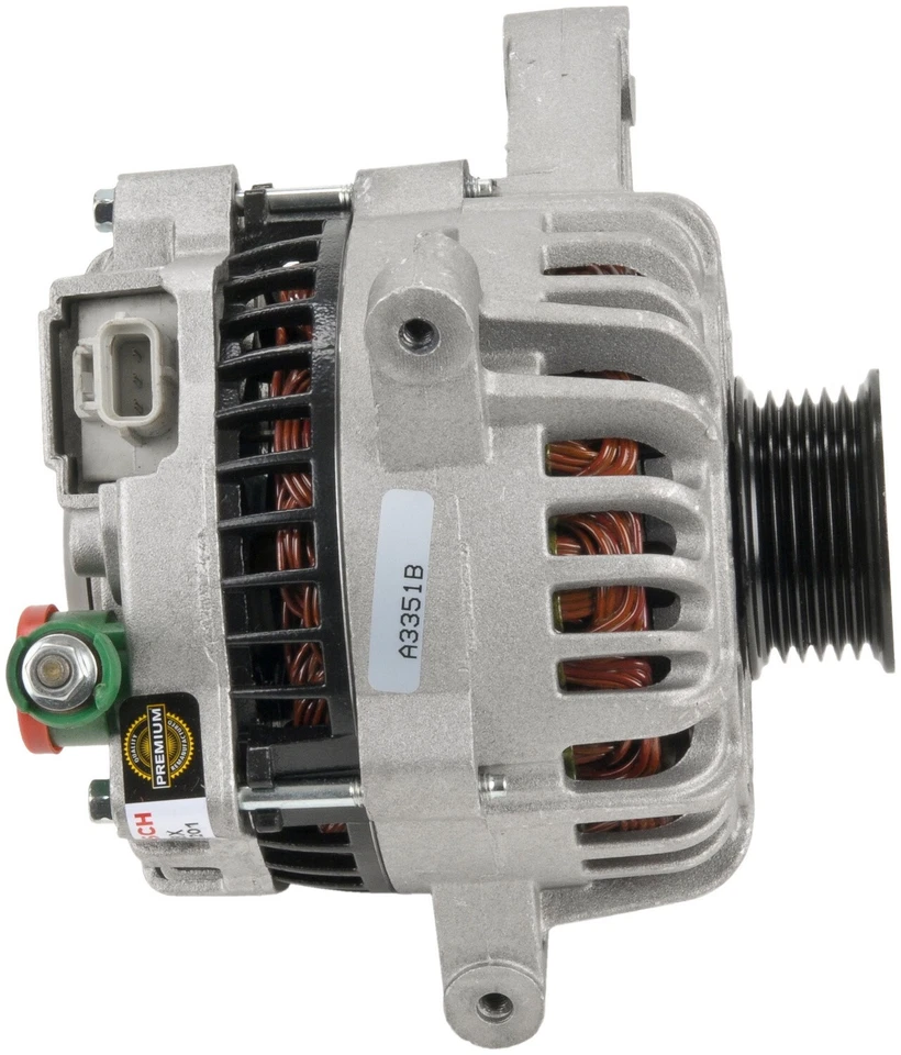 Alternator (Remanufactured) Bosch For 2004 Ford F-150 Heritage 4.6L V8 - Image 3 of 4