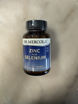 Dr. Mercola ZInc plus Selenium 90 Capsules EXP 9/25