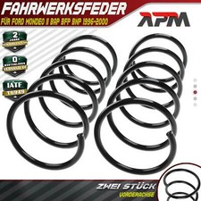 2x Federn Fahrwerksfeder Vorderachse für Ford Mondeo II BAP BFP BNP 1996-2000