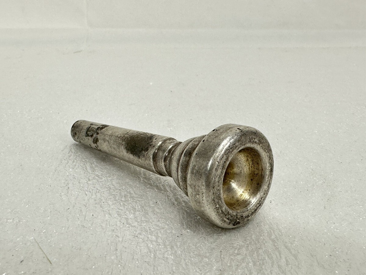 Vintage Purviance Los Angeles ~ Brass Trumpet Mouthpiece ~ Rare 