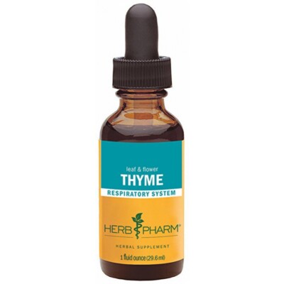 Herb Pharm Certified Organic Thyme Extract 4 Respiratory Support,1Oz