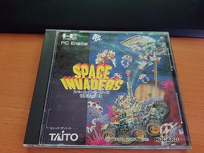NEC PC ENGINE SPACE INVADERS HUCARD CORE/SHUTTLE/R/RX