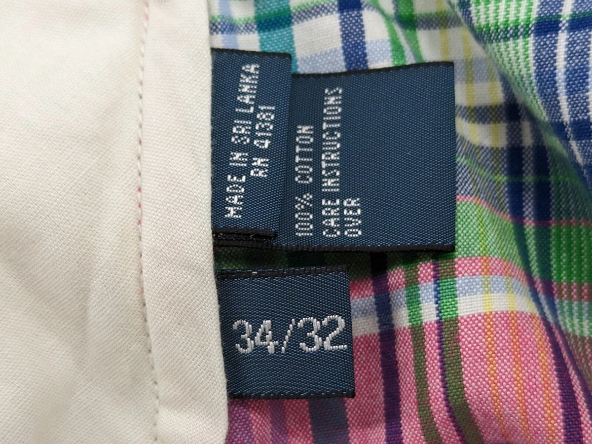 Ralph lauren cheap madras pants