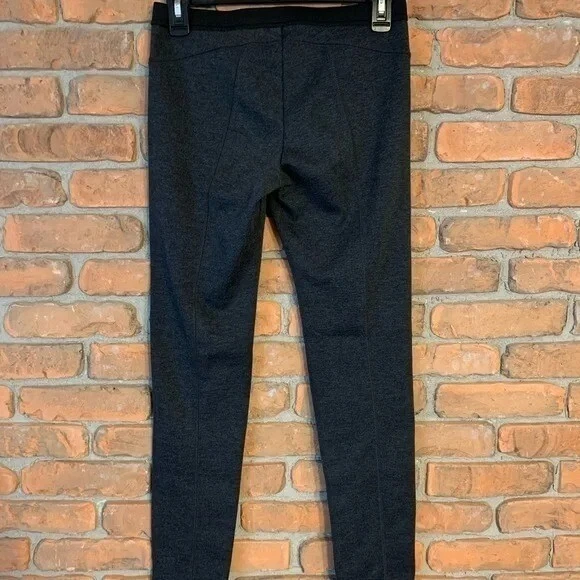 Simply Vera Vera Wang Ponte Knit Pants Womens XS Gray Pull On Career Skinny Slim - Image 2 of 3