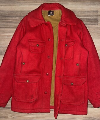 Vintage 1950's Woolrich Woolen Mills Hunting Jacket Mens Vintage 1950's Woolrich Woolen Mills Hunting Jacket Mens