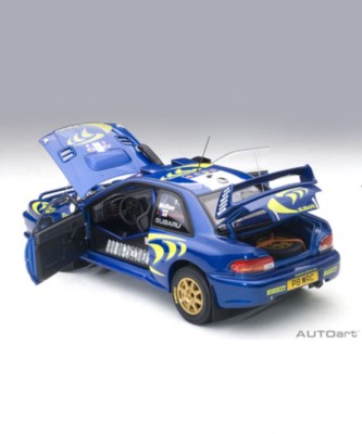 New Auto Art 1/18 scale Subaru Impreza WRC 1997 #3 (Colin · McRae