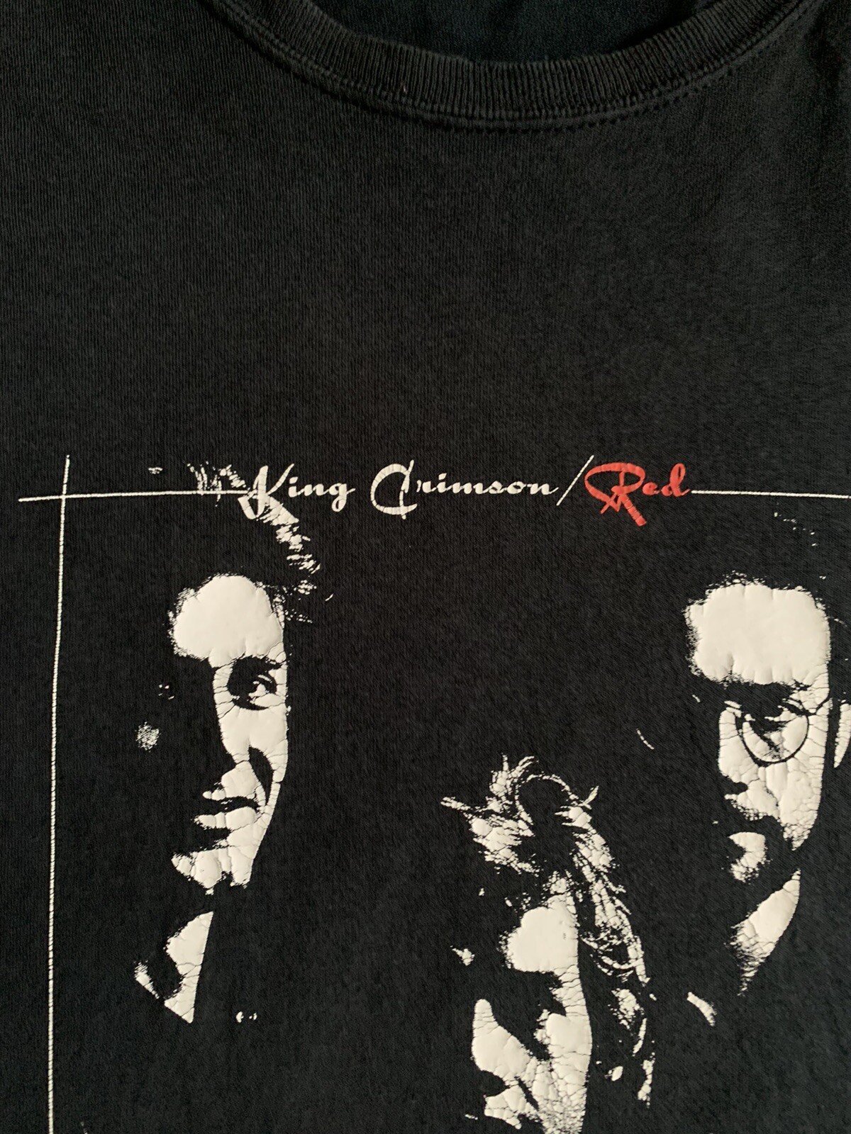 Vintage king crimson red 1974 album band rock t shirt… Gem