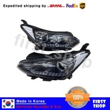 NEW OEM LED DRL Halogen Head Light Lamp LH+RH 2p Set for Hyundai Veloster N