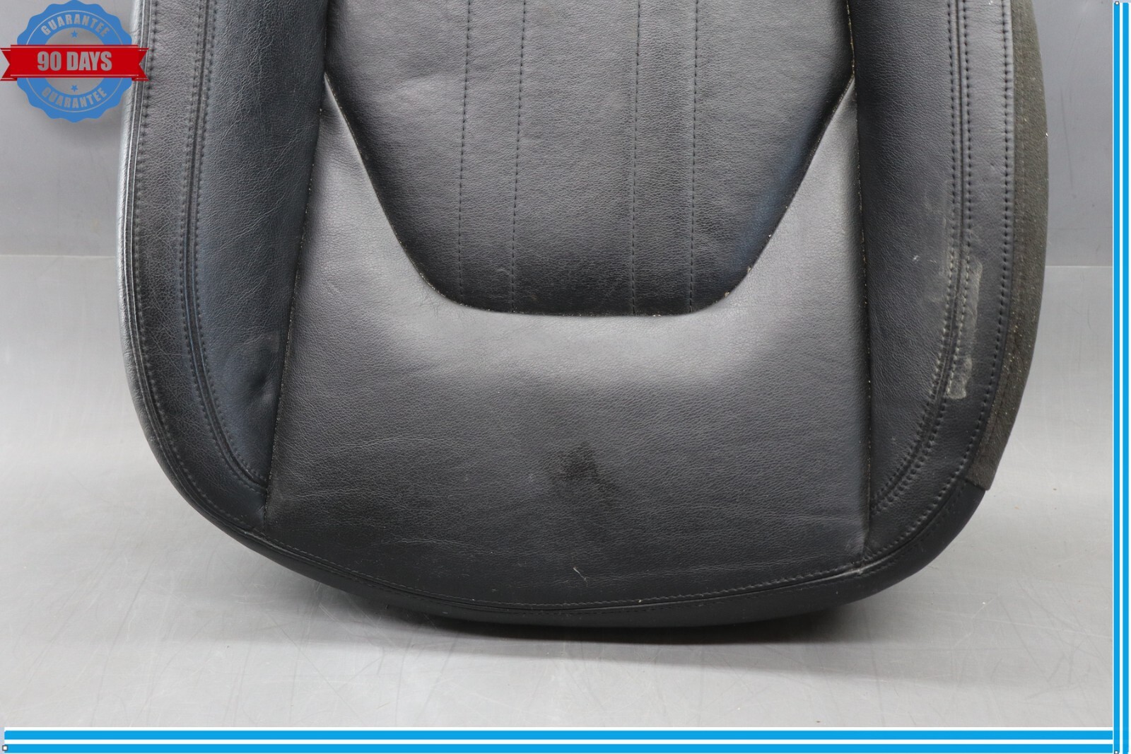 14-17 Maserati Ghibli Front Right Side Lower Bottom Seat Cushion Cover Black Oem