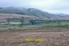 Photo 6x4 Abergwngu farm An island of green in a morass of deep tussocks  c2008