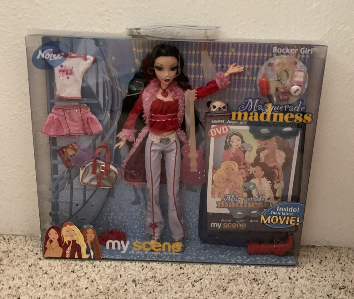 2004 Barbie My Scene Masquerade Madness NOLEE Rocker Girl HTF RARE