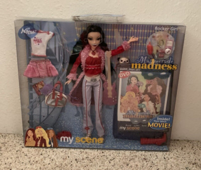 2004 Barbie My Scene Masquerade Madness NOLEE Rocker Girl HTF RARE