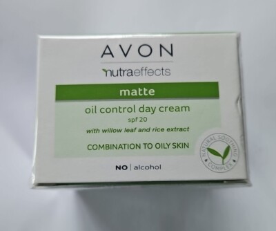 AVON NUTRA EFFECTS. Matte ölfreie Tagescreme SPF 20. 50ml NEU