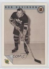 1991-92 Ultimate Original Six Bob Davidson #33 0i7w