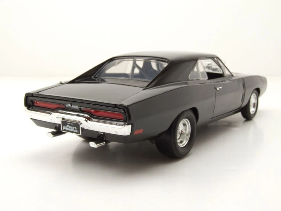 Dodge Charger R/T 1970 Nero Fast & Furious F9 Modellino 1:24 Jada Toys - Immagine 2 di 4