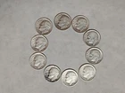 Lot of 10 90% Silver Roosevelt Dimes🔥 1946 1947 PD & 1948 PDS $1 Face 🔥#44