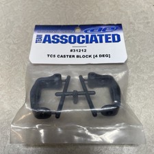 VINTAGE TEAM ASSOCIATED 31212 CASTER BLOCK 4 DEGREE TC5 ASC31212 NIP