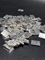 ​Lot of 20 x 1g Valcambi Suisse Silver Ingots - High Purity Bullion 20 Grams