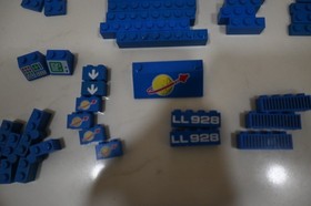 Vintage Classic Space Lego 497 Galaxy Explorer