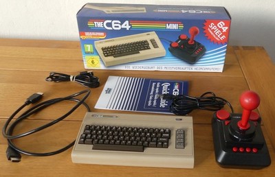 The C-64 Mini von Retro Games LTD sehr guter Zustand! (Commodore)