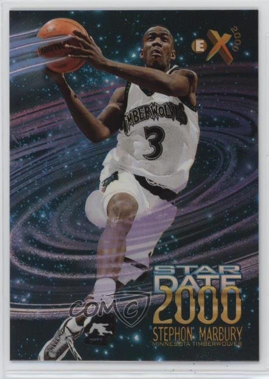 1996-97 Skybox E-X2000 Star Date 2000 Stephon Marbury #10 00jz