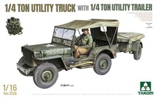 Takom 1026 1/16 US WWII Quarter Ton 4X4 Utili...