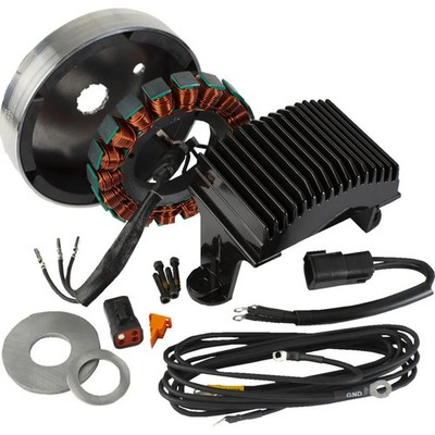 Cycle Electric 3-Phase Charging Kit For Harley-Davidson Flh/Flt 84-98 & Fxr 8...