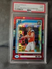 2024 Donruss Bo Nix Optic preview  Red Pandora PSA 9