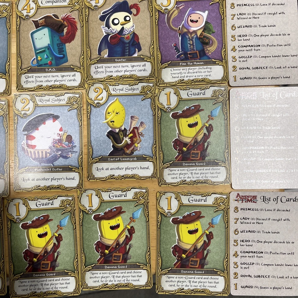 RARE Love Letter Adventure Time Boxed Edition AEG 2015 COMPLETE Fast Ship 💎🔥 - Image 4 of 4