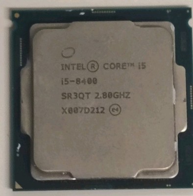 Intel Core i5-8400 SR3QT 2.80GHz 6-Core Coffee Lake CPU Processor LGA1151 Tested