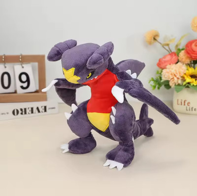 22cm Garchomp Plush Toy Cartoon Game Stuffed Animal