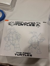 NECA SDCC 2024 TMNT FIRST TURTLES EASTMAN & LAIRD'S 40th ANNIVERSARY MIRAGE MIB