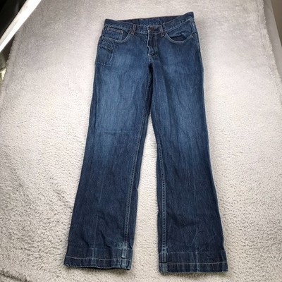 Kimes Ranch Dillon Jeans Mens 32 (33x32) Blue Relaxed Bootcut Western Denim