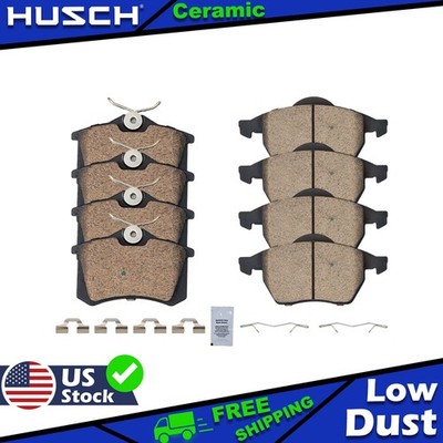 Front and Rear Ceramic Brake Pads Kit for Audi TT Volkswagen Golf Jetta VW