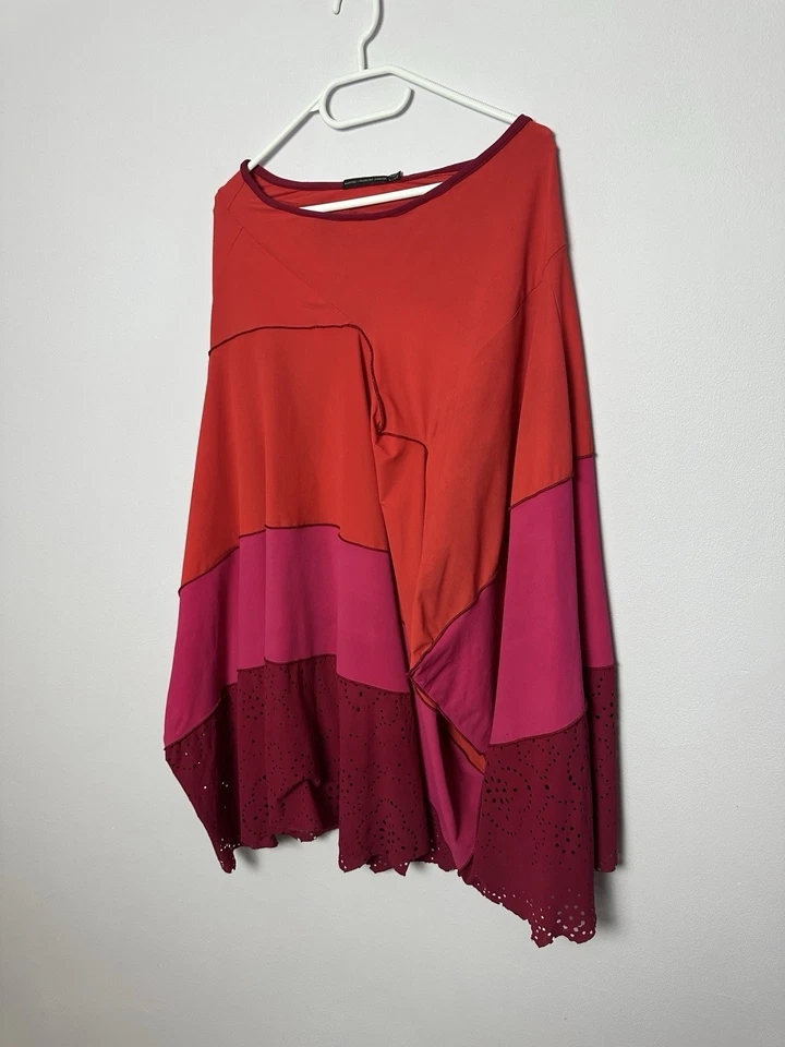 Falda vanguardista asimétrica Marithe Francois Girbaud para mujer talla US 4 Foto 2 de 4