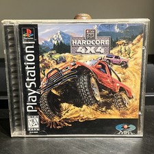TNN Motorsports HardCore 4x4 (Sony PlayStation 1, 1996) PS1 Video Games Racing