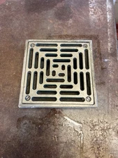 Wade  Bronze 6 x 6  Floor Shower Drain Square Cover