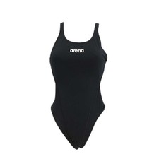 Arena Badeanzug Damen Bademode Team Swim Pro Solid Schwarz Weiss Sport Schwimmen