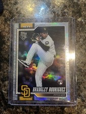 Bradgley Rodriguez 2026 Topps Series One RC Opening Day Foil #42 Padres